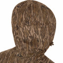 Drake Waterfowl LST BMF Eqwader Half Zip Jacket Back of Hood Image
