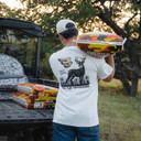 Burlebo Short Sleeve Tee For The Outdoors Oatmeal back image