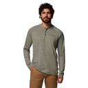Columbia Thistletown Hills Raglan Henley image in Stone Green Heather