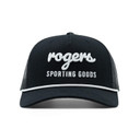Front image of the Rogers Sporting Goods Richardson Classic Script Rope Hat.