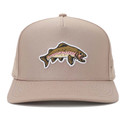 Waggle Steelhead Hat image in Brown