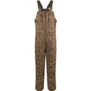 Drake Midweight Nova Silencer Bib with Agion Active X2 image in Mossy Oak Bottomland