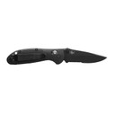 Benchmade Mini Griptilian Black Grivory Drop-Point Folding Knife Right Side Image