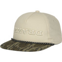 Drake Flatbill 2 Tone Ripstop Rope Cap image in Natural