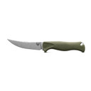 Benchmade Meatcrafter Dark Olive Santoprene 4" Trailing Point Knife image