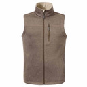 Drake Waterfowl Fall Brake Sweater Fleece Vest Image in Dark Earth
