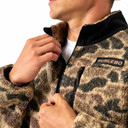 Burlebo Sherpa Rocky Mountain Camo Quarter Zip Image