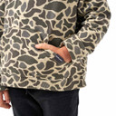 Burlebo Youth Fleece Classic Deer Camo Hoodie Kangaroo Pocket Image