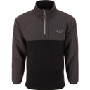 Drake Eqwader Half Zip Pullover image in Black Oyster