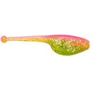 Strike King Mr. Crappie Shadpole XL Soft Bait Image in Electric Chicken
