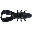 Gary Yamamoto Custom Baits Yama Bug Image in Black Blue Flake