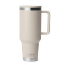 Yeti Rambler 40 oz. Travel Mug Front Closed Lid Image.