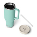 Yeti Rambler 40 oz. Travel Mug Front Disassembled Image.