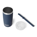 Yeti Rambler Jr. 10 oz. Navy Tumbler with Straw and Lid Image