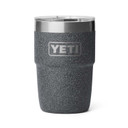 Yeti Rambler 8 oz. Ceramic-Lined Stackable Cup Image in Black Stone