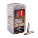 Hornady 22 WMR 45 Grain FTX Critical Defense Rimfire Ammunition