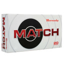 Hornady 22 Creedmoor 80 Grain ELD Match Rifle Ammunition