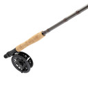 Zebco Caddis Creek 65 Fly Combo close up reel image
