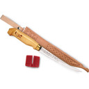 Rapala 6" Fish'n Fillet in Firetiger with Single Stage Sharpener & Sheath image