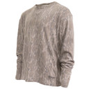 Rogers Sporting Goods SoSoft Camo Crew Sweatshirt Front Angled Image.