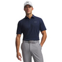 Under Armour Matchplay Polo Short-Sleeve Shirt Front Image in Academy