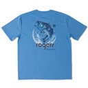 Image of the Rogers Sporting Goods Blue Bass T-Shirt in Azure Blue