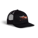 Sitka Icon Mid Trucker Hat image in Black