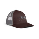 Sitka Icon Mid Trucker Hat image in Cherry Wood