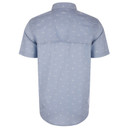 Back Image of the Drake Cotton DDD Print Button-Down Shirt