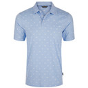 Image of the Drake Waterfowl Performance Printo Polo Shirt in Open Air