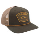 Image of the Drake Waterfowl X Lost Drake Patch Rancheero Rope Cap Image in Gator-Balsa