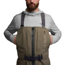 Chest Pockets Image of the Sitka CrossCurrent Zip GTX Stockingfoot Wader.