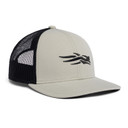Image of the Sitka Icon Eco Mid Pro Trucker Hat in Pebble Grey