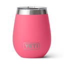 Image of the Yeti Rambler 10 oz. Wine Tumbler with DuraSip Ceramic Lining in Tropical Pink