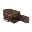 Tilted from above image of the Rogers Elite Camo Duffel Bag.