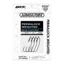 Package image of the BKK Armor Point Permalock Weighted Hooks.