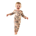 Image of the Burlebo Baby Zip Up in Pintail Camo.