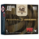 Box Image of the Federal .410 Gauge 3" 13/16oz 1100FPS Premium Heavyweight TSS Realtree Anniversary Loads.