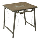 Angled Image of the Banded Hybrid Slough Dog Stand.