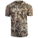 Image of the First Lite Wick Short Sleeve Crew in Specter