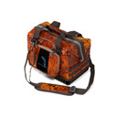 Closed tilted image of the FishTacker Superdry Tackle Bag in Firestorm.