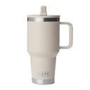 Image of the Yeti Rambler 30 oz. Travel Straw Mug with Color-Matched Straw Lid in Cape Taupe