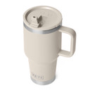 Top Open Image of the Yeti Rambler 30 oz. Travel Straw Mug with Color-Matched Straw Lid.