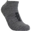Image of the Hollow Alpaca No-Show Socks in Grey