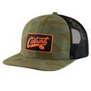 Front Angled Image of the Carhartt Ripstop Mesh-Back Camo Cap.