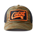 Front Image of the Carhartt Ripstop Mesh-Back Camo Cap.