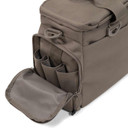 Side Zippered Pocket Open Image of the EcoEvo Elite Range Bag.