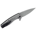 Flipped tilted image of the SOG Aegis Flk Folding Knife.