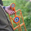 Fold Up Design Image of the Do All Double Blast Spinning Target.