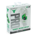 Image of the Decibullz & Bone Collector Edition 31dB NRR Custom Molded Earplugs Pro-Pack with Premium Carrying Case and Lanyard.